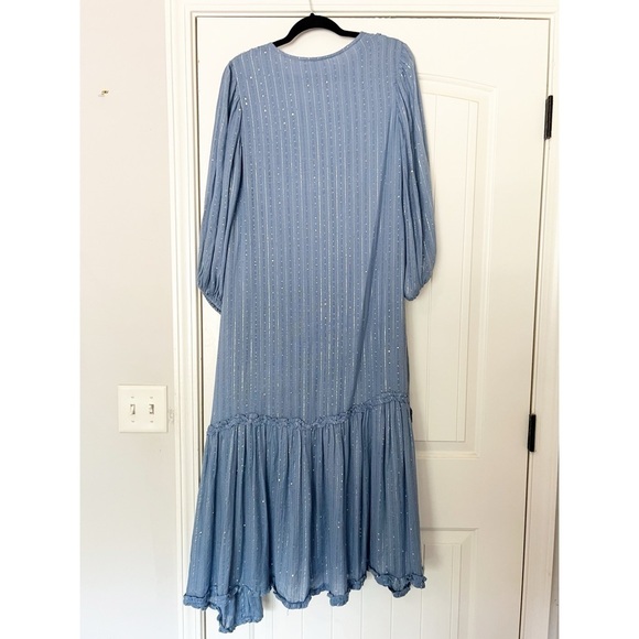 Sundress Maria Dress in Roma Powder Blue - Picture 7 of 9